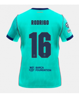 Billige Fotballdrakt Barcelona Rodri Hernandez #16 Replika Tredjedrakt 2026-27 Kortermet Billige Fotballdrakt Barcelona Rodri Hernandez #16 Replika Tredjedrakt 2026-27 Kortermet